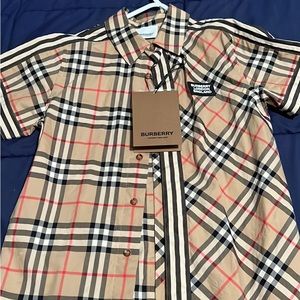 Burberry short sleeve shirt